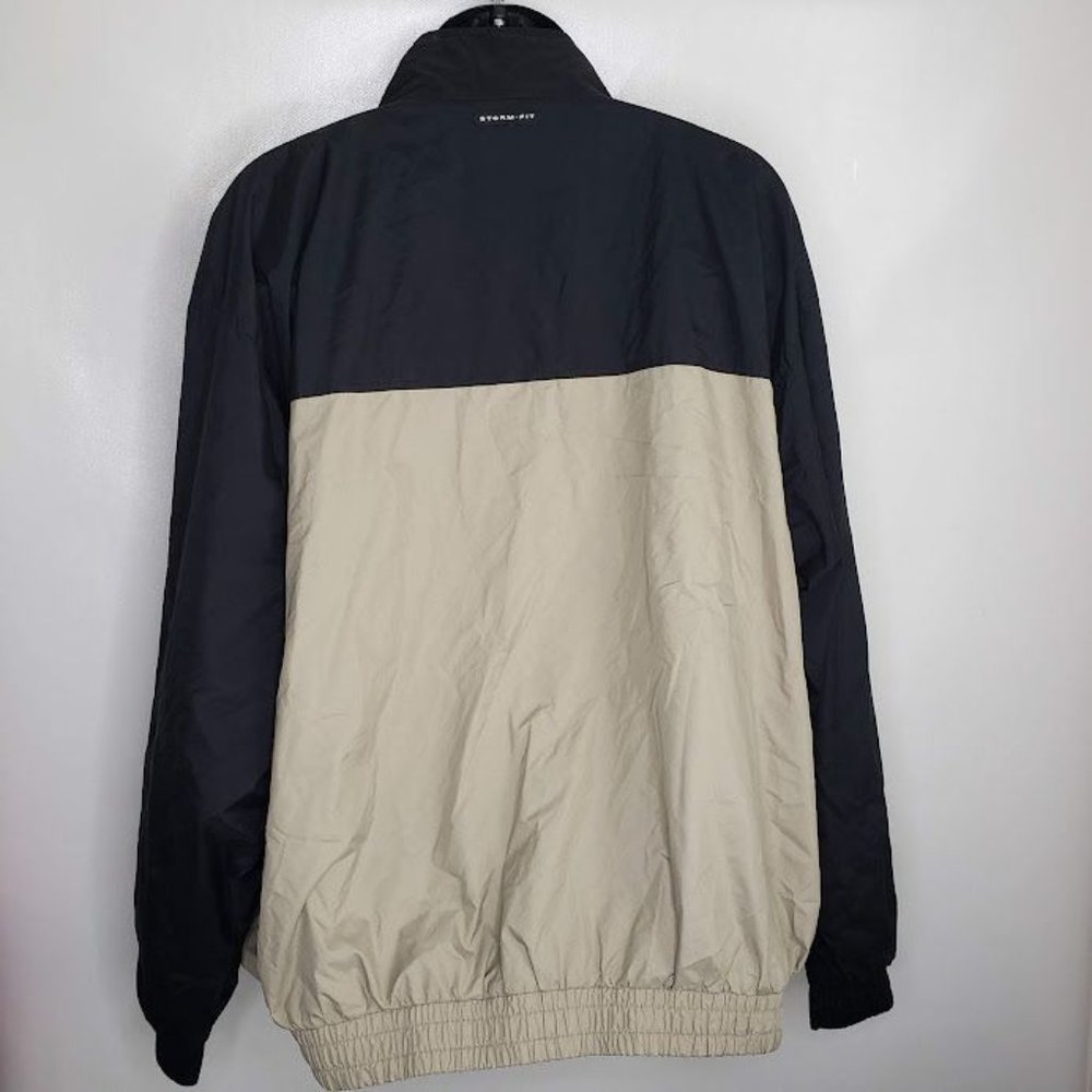 Nike Golf Men's Jacket XXL Brown Black Storm Fit Full Zip - Picture 6 of 12